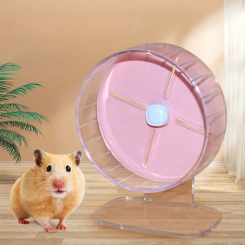 Hamster Cage Wheel - Hamster Exercise Wheel Pet Jogging Wheel