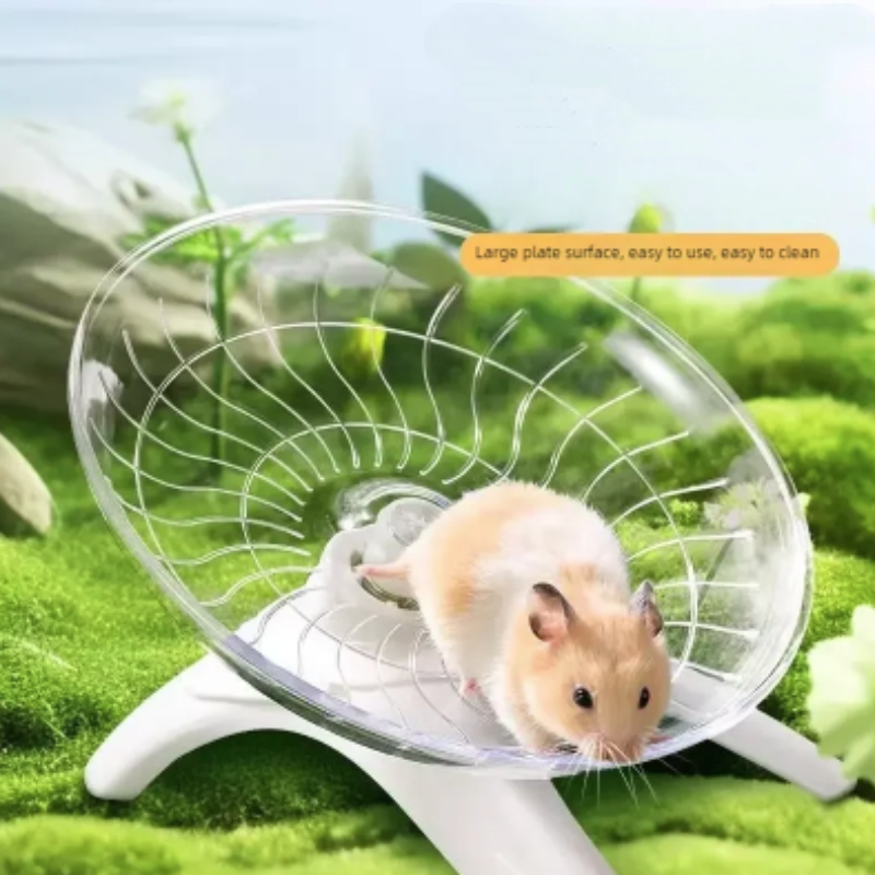 Hamster Cage Wheel - 1PC Silent Flying Saucer Exercise Wheel