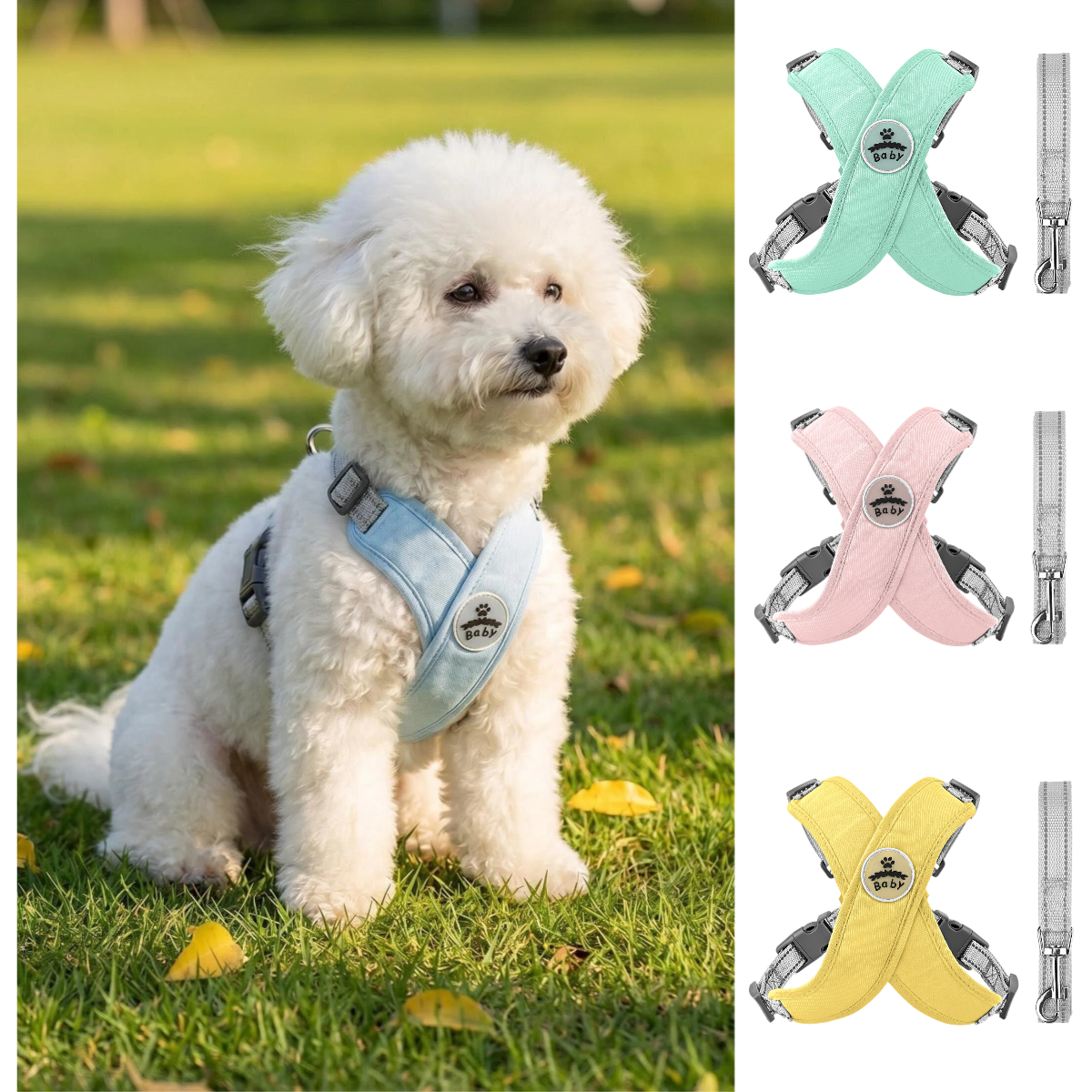 Pet X Supplies & Tack Howell Mi - Pet Dog Harness and Leash Set