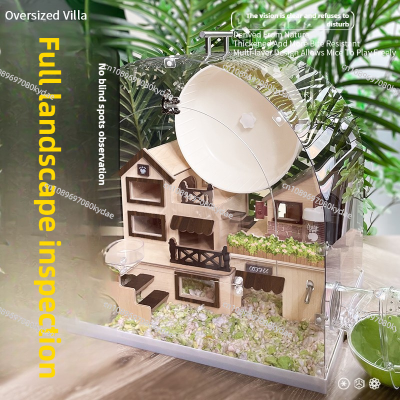 ‌Hamster Mansion for Syrian Ch - đánh giá và giá Hamster Cage Wheel