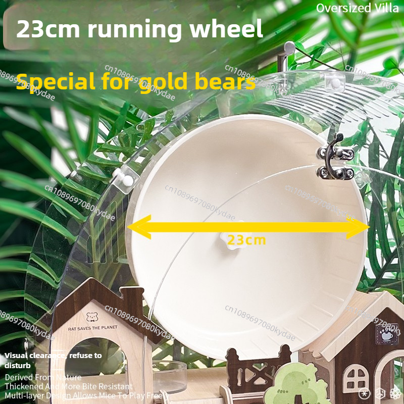 ‌Hamster Mansion for Syrian Ch - đánh giá và giá Hamster Cage Wheel