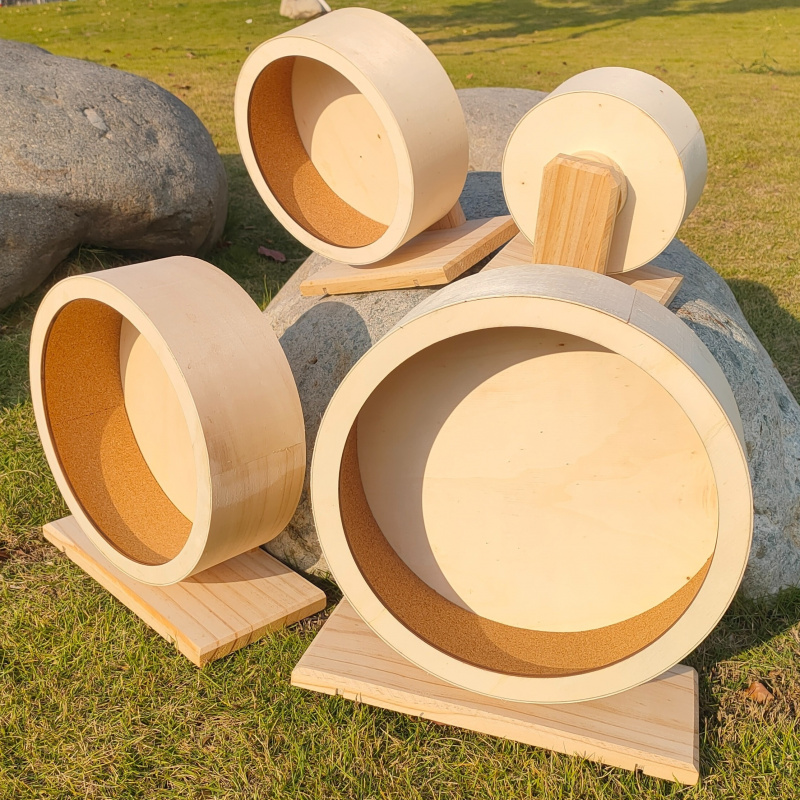 Wooden Silent Hamster Wheel wi - đánh giá và giá Hamster Cage Wheel