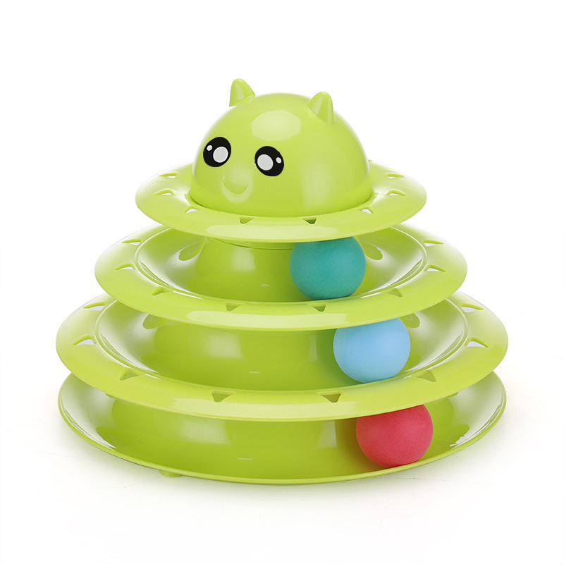 Amazon pet three-layer turntab - đánh giá và giá Pet Supplies In Amazon