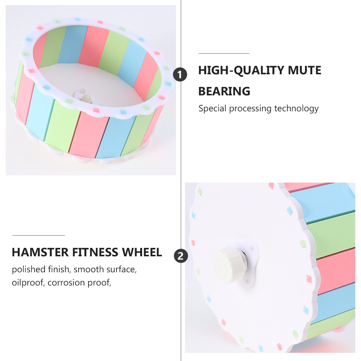 Small Pets Running Wheel Color - đánh giá và giá Hamster Cage Wheel