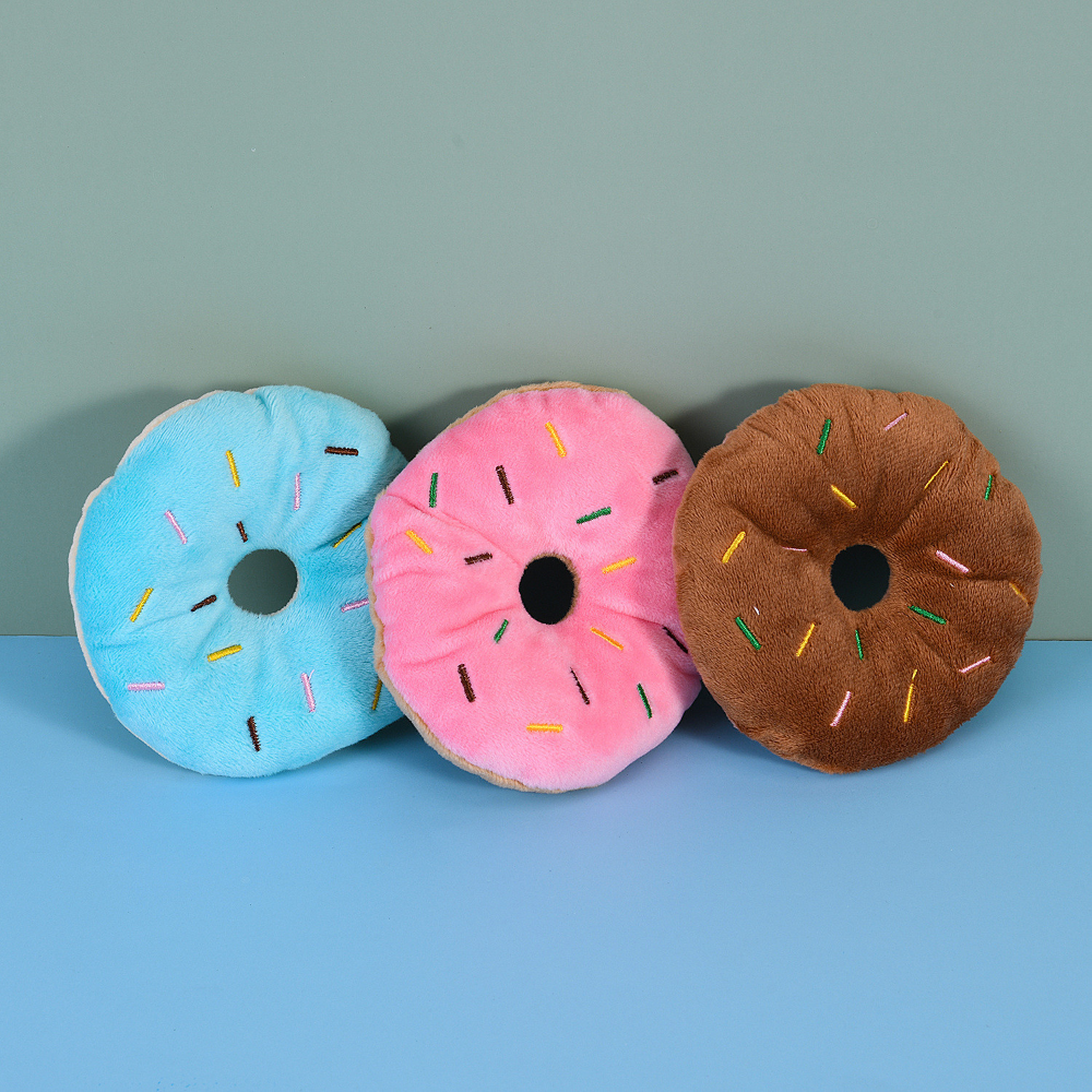 Pet Voice Dog Plush Doughnut T - đánh giá và giá Pet Supplies In Amazon