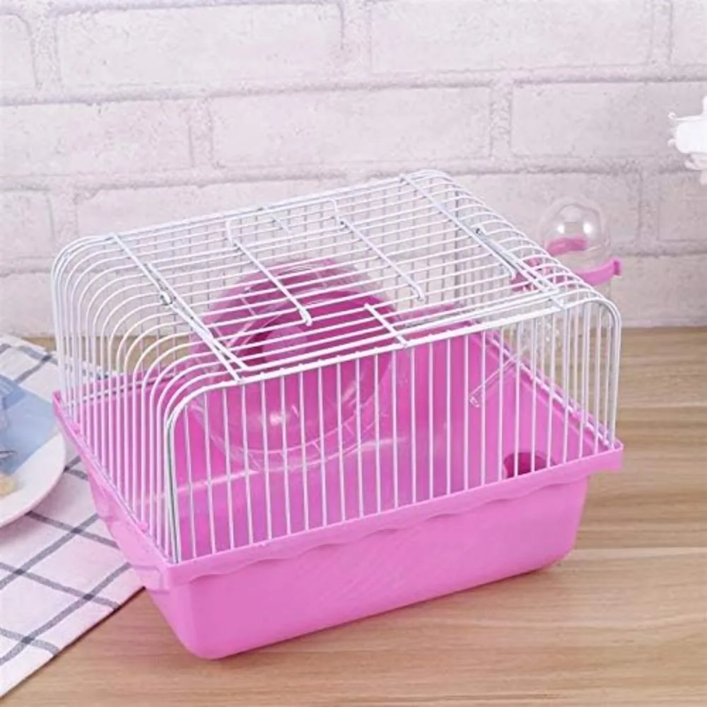 Pet Hamster Cage with Running  - đánh giá và giá Hamster Cage Wheel