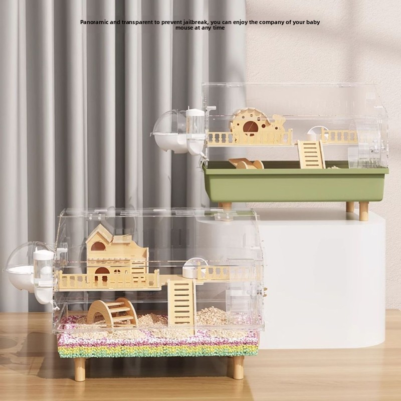 60cm Large Acrylic Hamster Cag - đánh giá và giá Hamster Cage Wheel