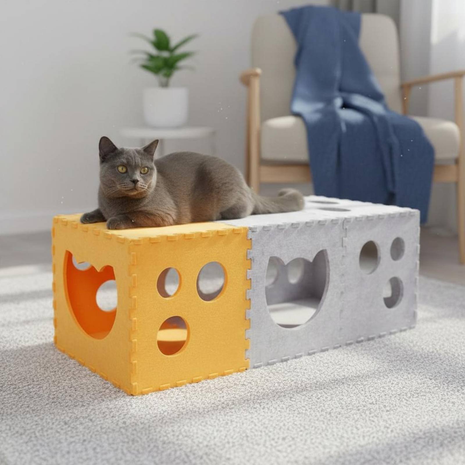 Foldable Play Tunnel Stable &  - đánh giá và giá Cat Tunnel Toy