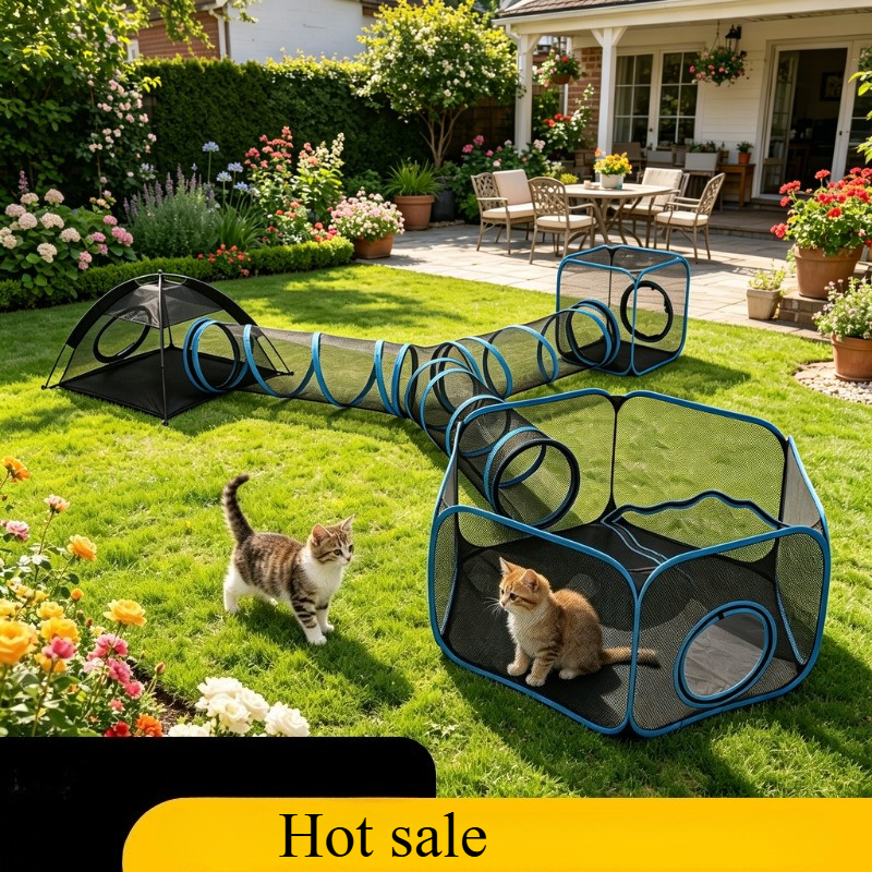 Foldable Portable Breathable P - đánh giá và giá Cat Tunnel Toy