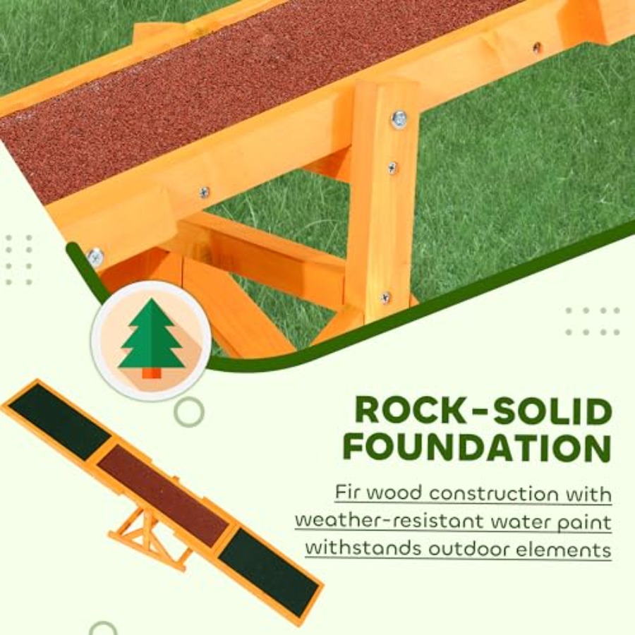 Wooden Dog Agility Seesaw for  - đánh giá và giá Pet X Supplies & Tack Howell Mi