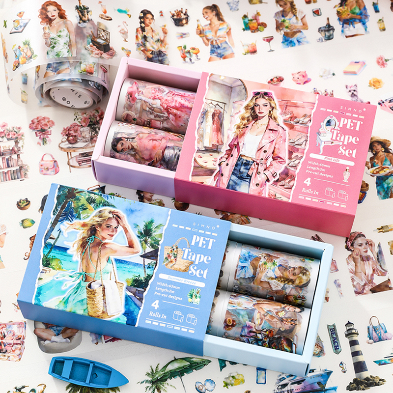 Mr.Paper 4 Rolls/Box PET Tape  - đánh giá và giá Pet X Supplies & Tack Howell Mi