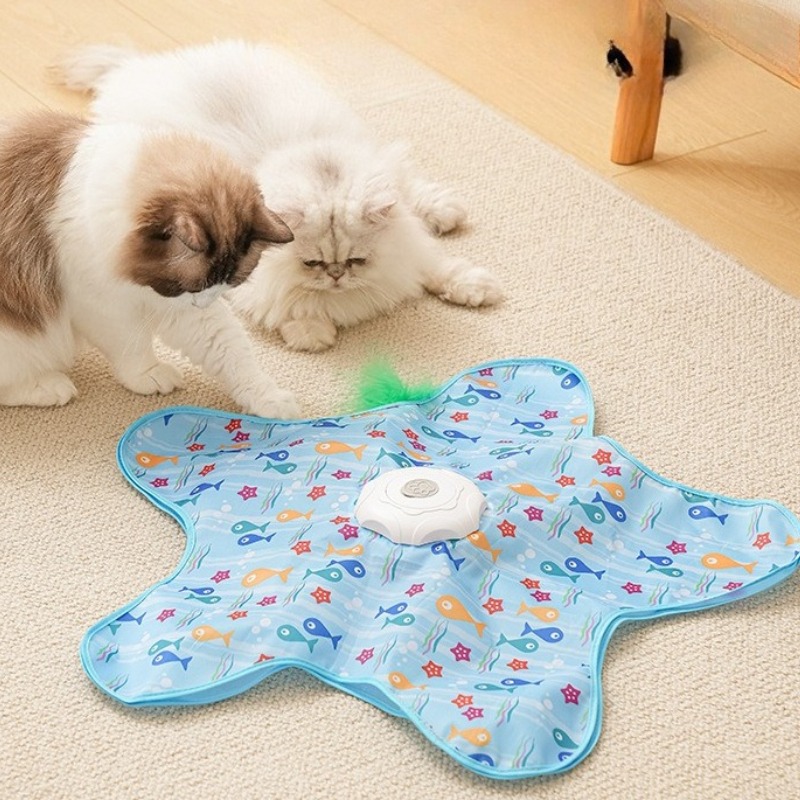 Electric Cat Turntable Automat - đánh giá và giá Cat Tunnel Toy