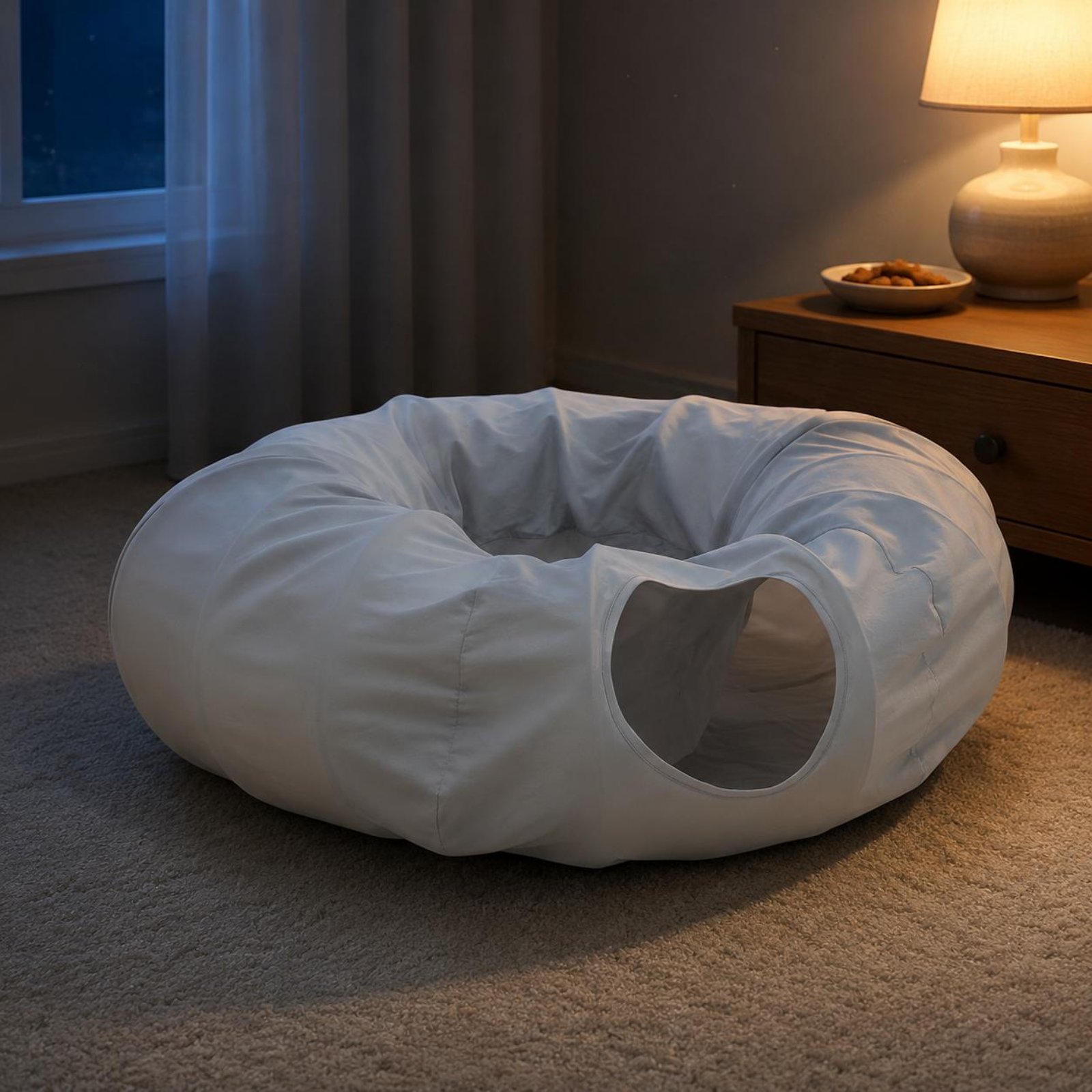 Feline Donut Tunnel Cooling Fe - đánh giá và giá Cat Tunnel Toy