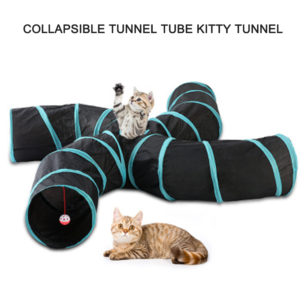 Indoor Cat Tunnel 4 Way Pet Pl - đánh giá và giá Cat Tunnel Toy