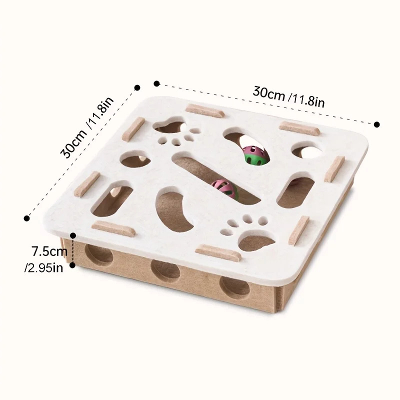 Interactive Cat Puzzle Toy Fel - đánh giá và giá Cat Tunnel Toy