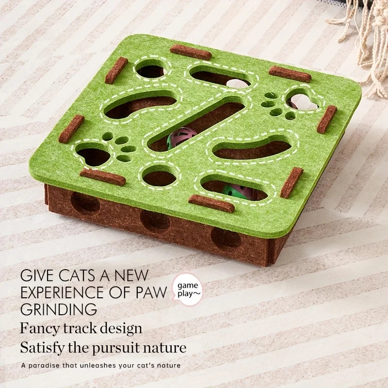 Interactive Cat Puzzle Toy Fel - đánh giá và giá Cat Tunnel Toy